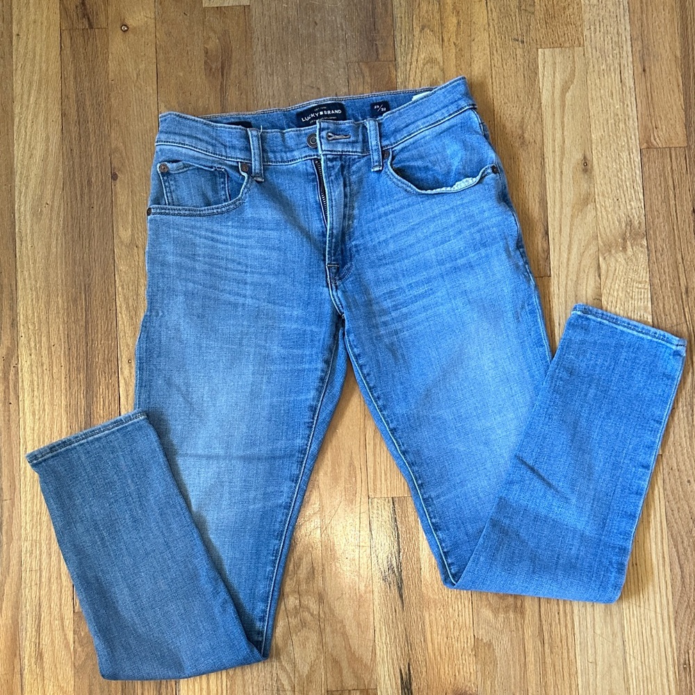 Lucky Brand Light Blue Slim Taper Men